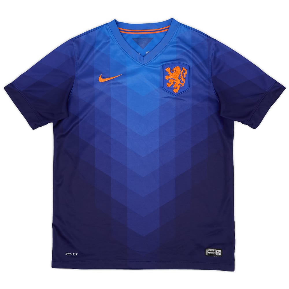2014-15 Netherlands Away Shirt - 7/10 - (XL.Boys)