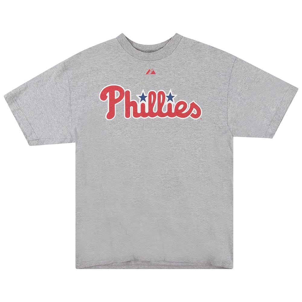 2000s Philadelphia Phillies Utley #26 Majestic Graphic Tee L