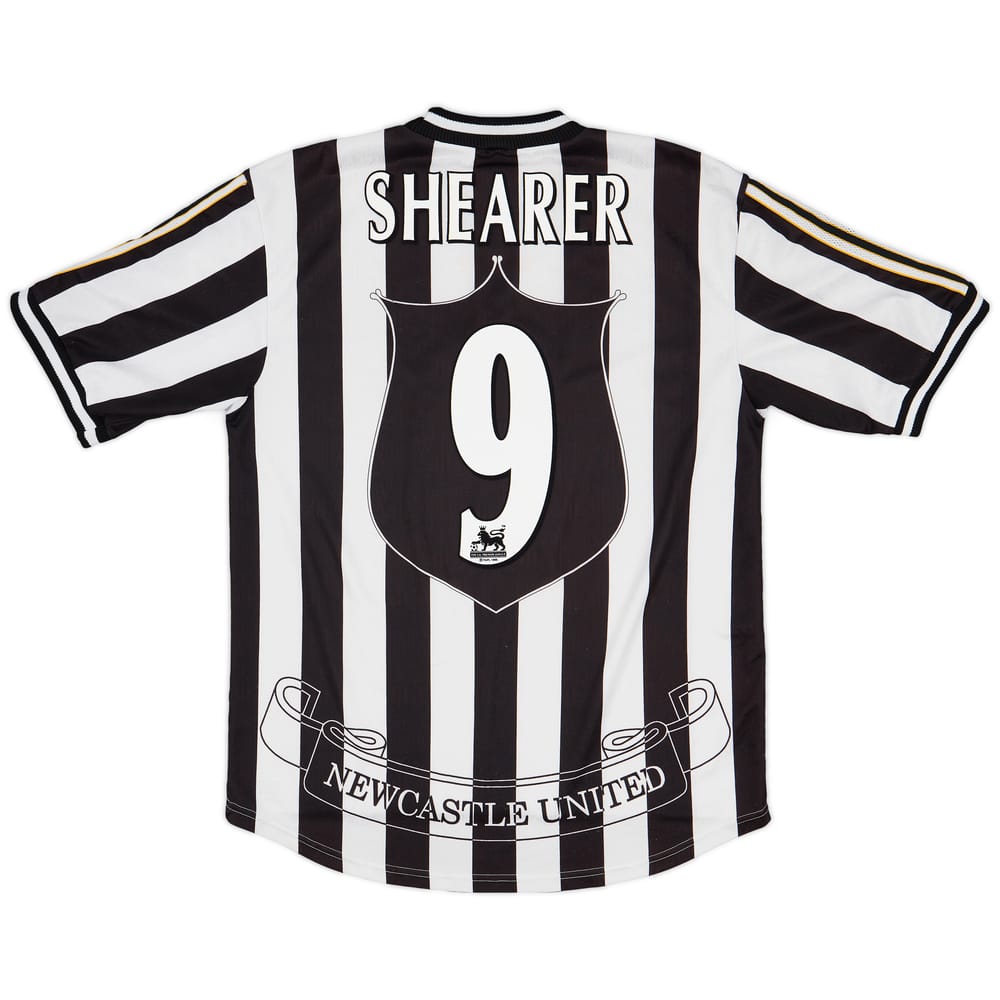 1997-99 Newcastle Home Shirt Shearer #9 - 8/10 - (L)