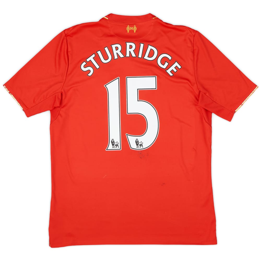 2015-16 Liverpool Home Shirt Sturridge #15 - 5/10 - (M)