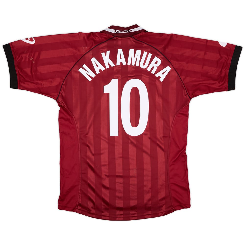 2002-03 Reggina Home Shirt Nakamura #10 - 8/10 - (XL)