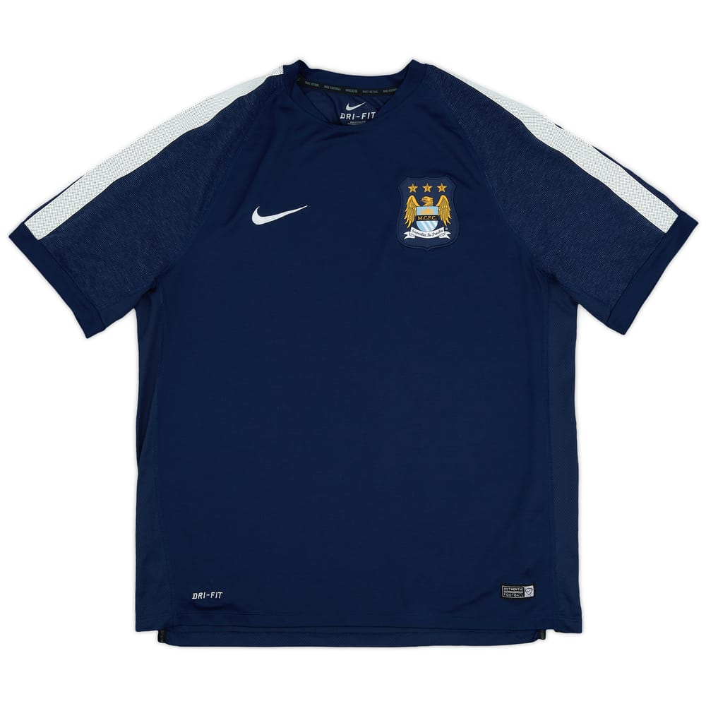 2014-15 Manchester City Nike Training Shirt - 9/10 - (XL)
