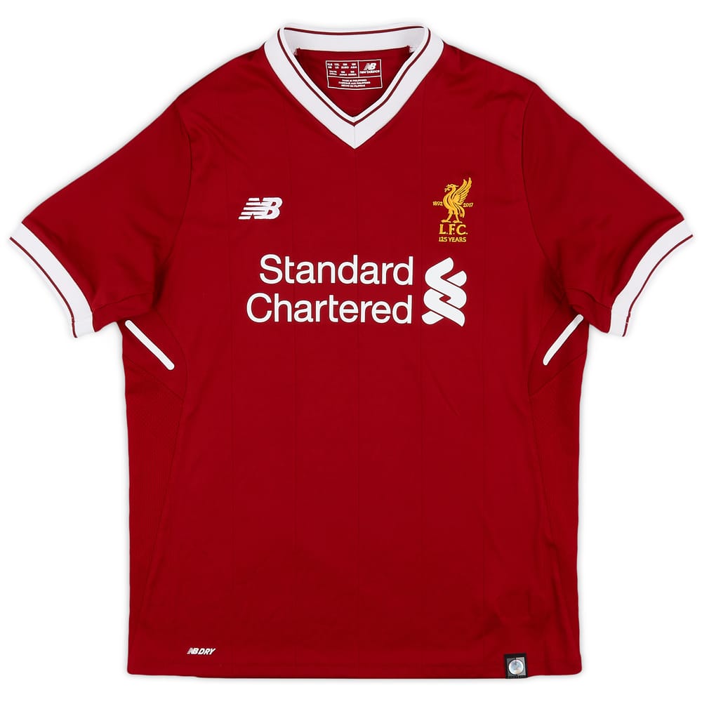 2017-18 Liverpool 125 Years Home Shirt - 9/10 - (XL.Boys)