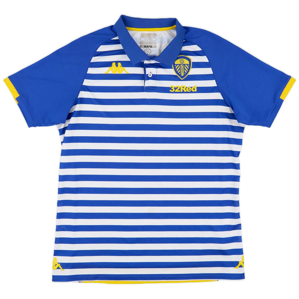 2019-20 Leeds United Kappa Polo Shirt - 7/10 - (XL)