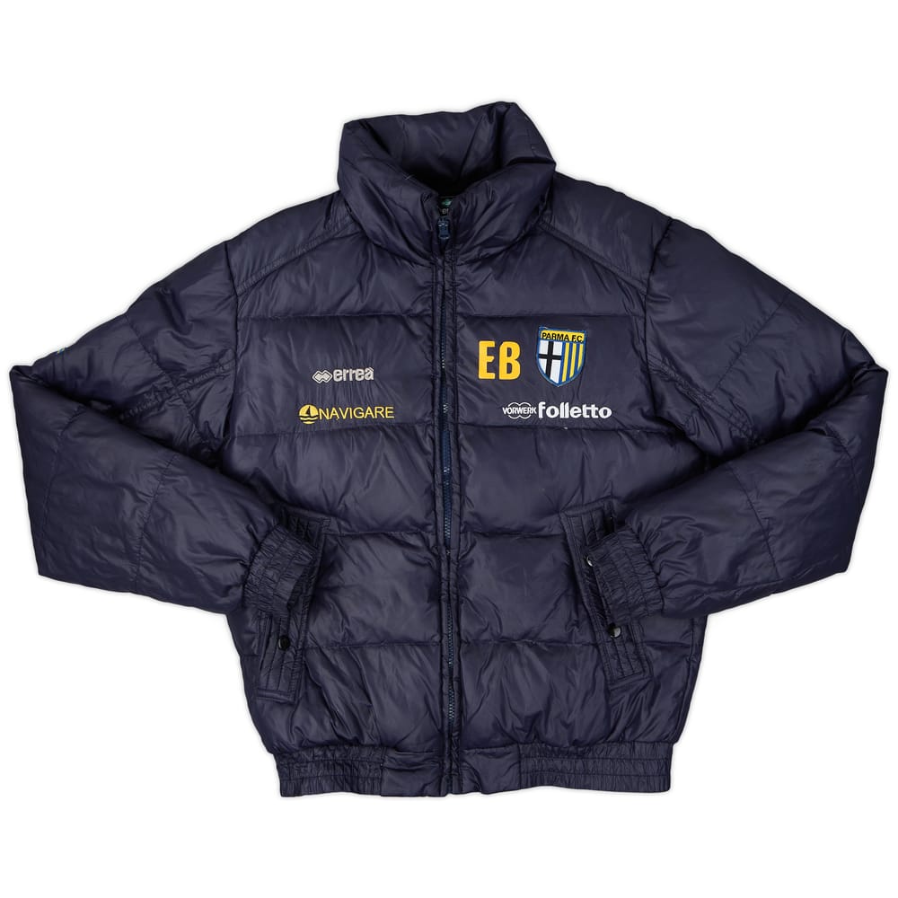 2012-13 Parma Staff Issue Errea Padded Bench Coat EB - 7/10 - (S)