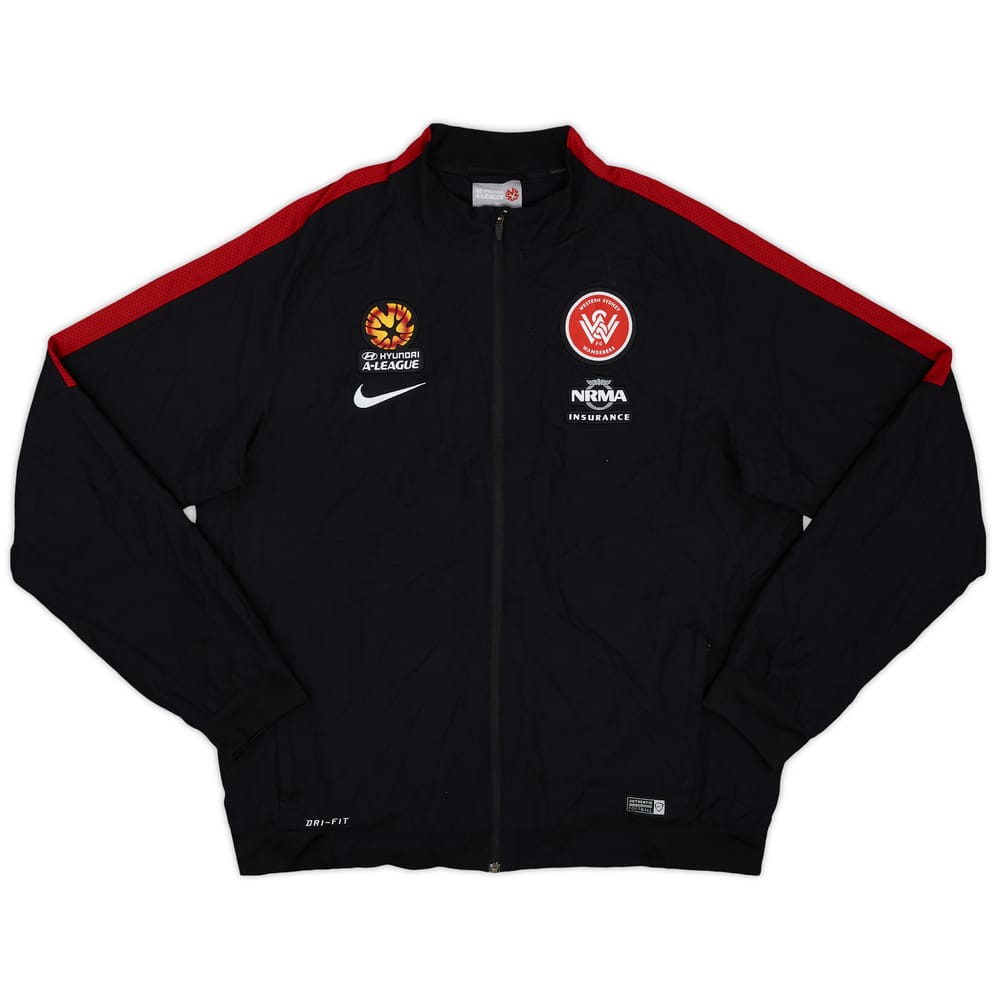 2014-15 Western Sydney Wanderers Nike Track Jacket - 8/10 - (XL)
