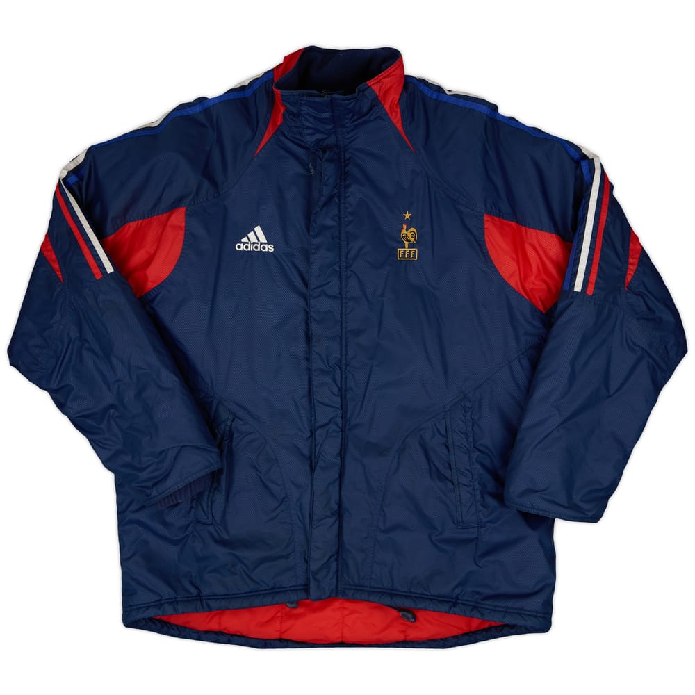 2003-04 France adidas Padded Bench Coat - 8/10 - (XL)