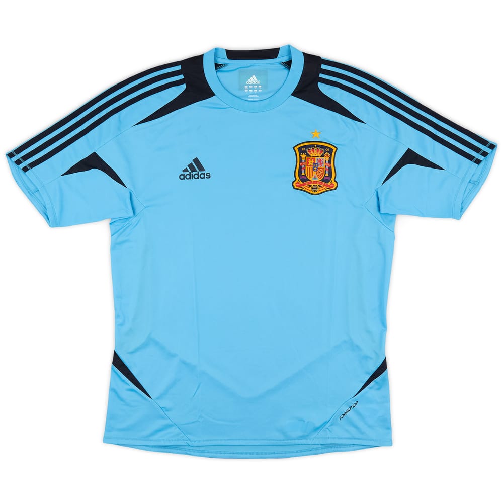 2011-12 Spain adidas Formotion Training Shirt - 9/10 - (L)