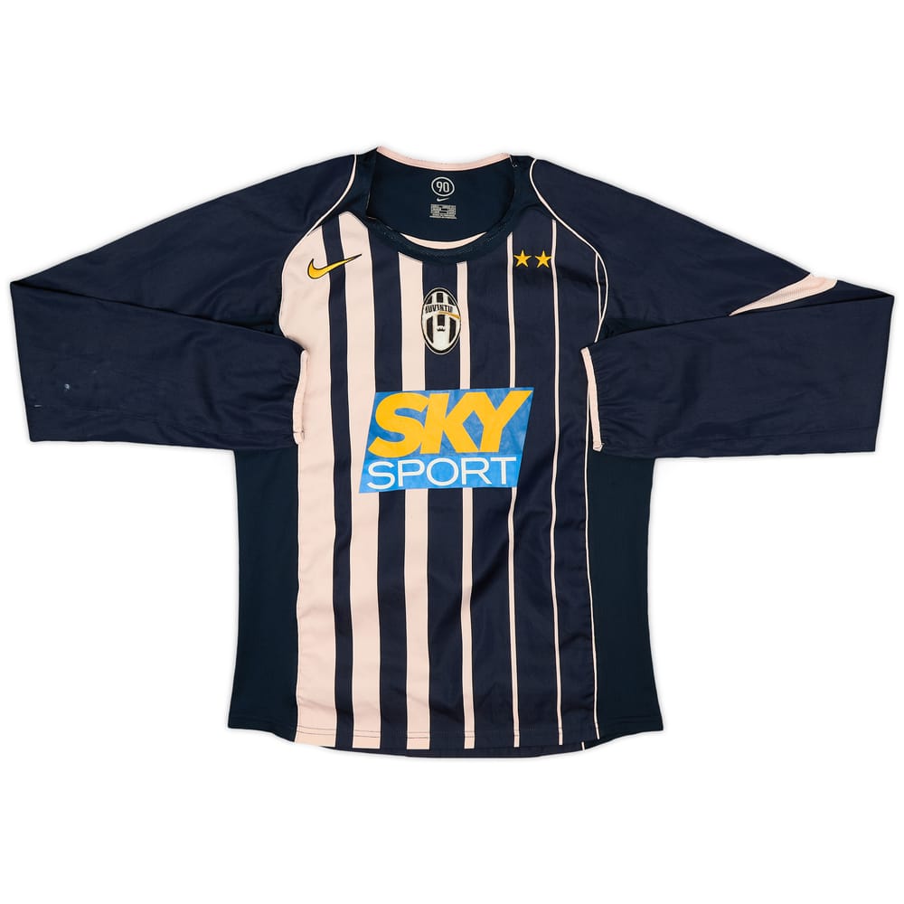 2004-05 Juventus Away L/S Shirt - 4/10 - (S)