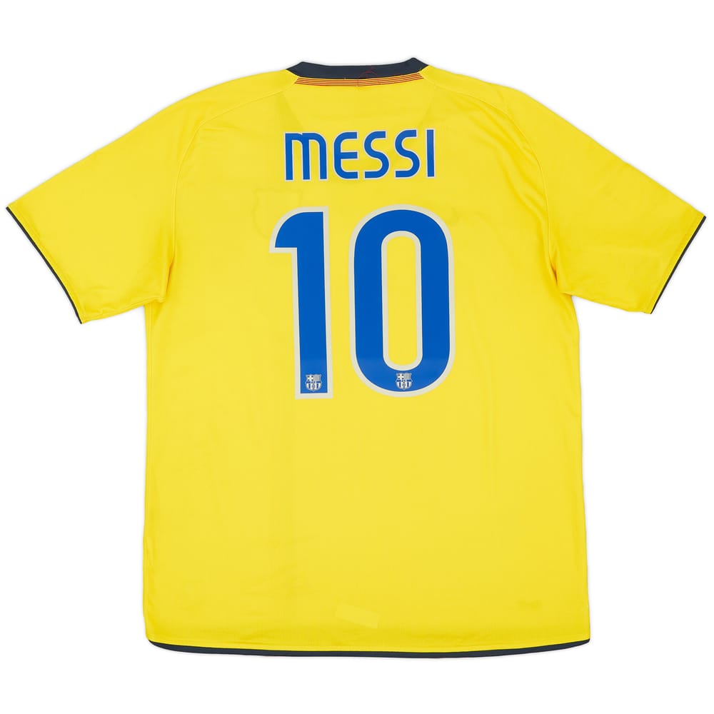 2008-10 Barcelona Away Shirt Messi #10 - 7/10 - (L)