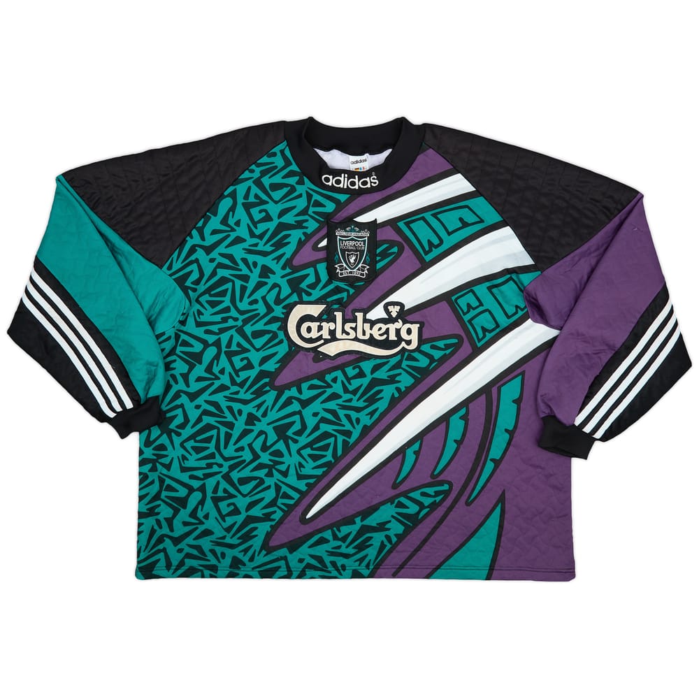 1995-96 Liverpool GK Shirt - 8/10 - (XXL)