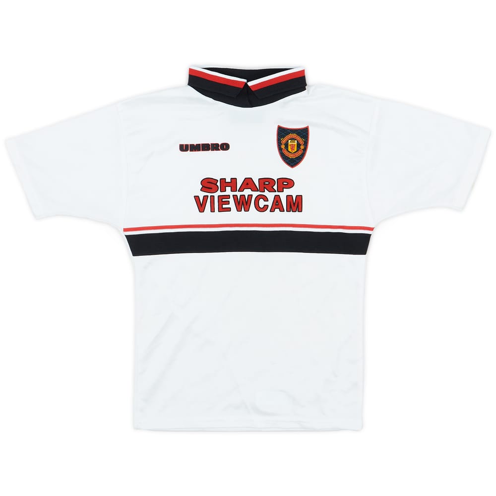 1997-99 Manchester United Away Shirt - 6/10 - (S.Boys)