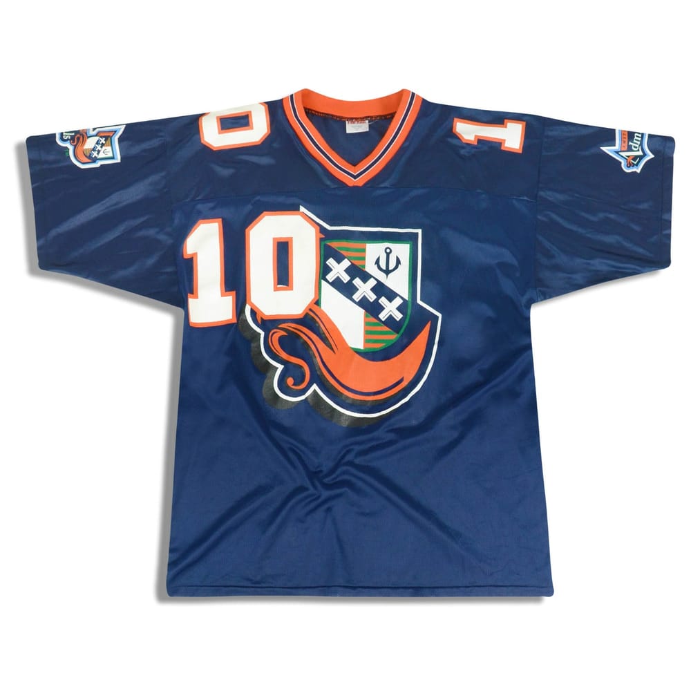 1999 Amsterdam Admirals #10 Fab-Knit Jersey (Away) L