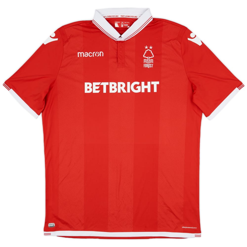 2018-19 Nottingham Forest Home Shirt - 9/10 - (5XL)