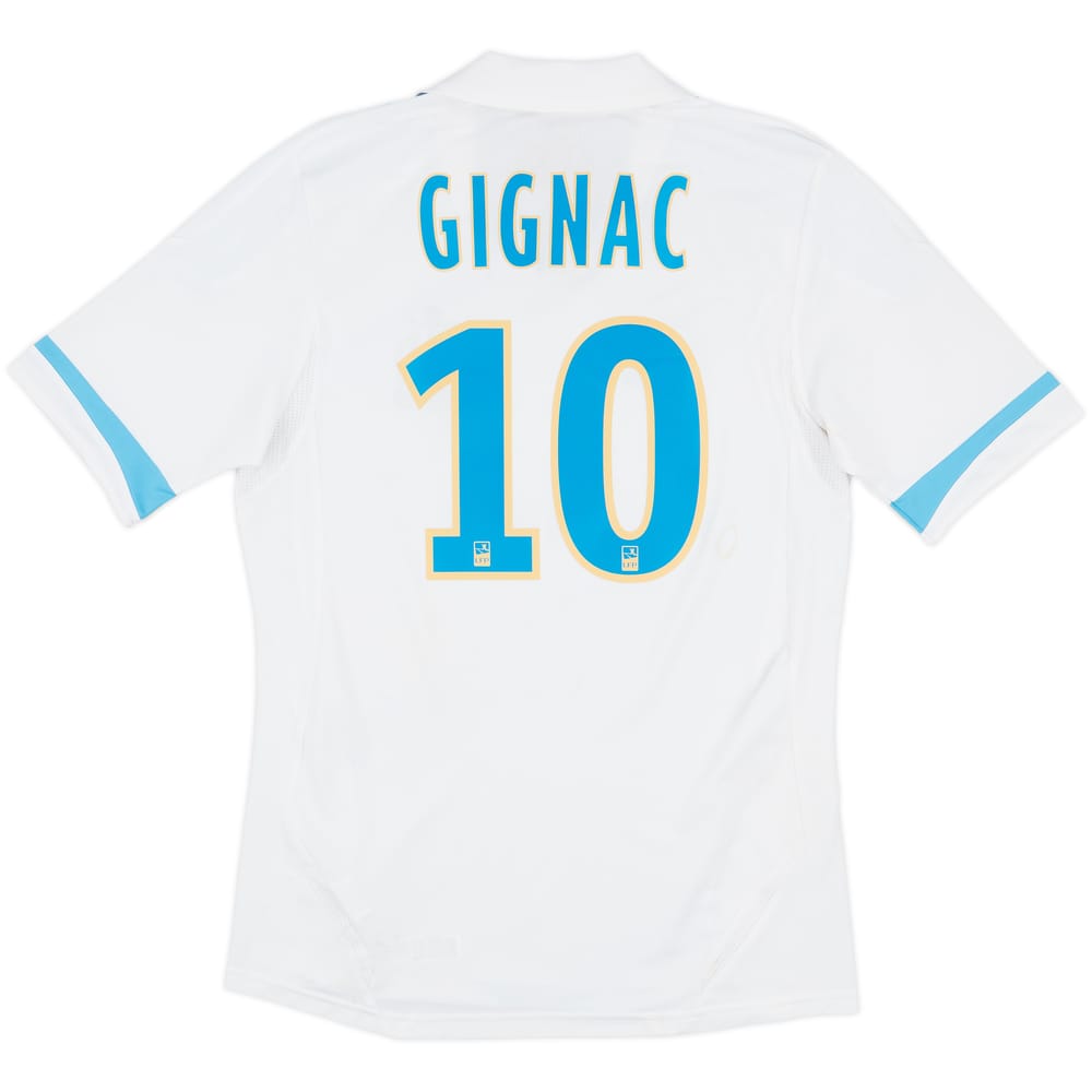 2011-12 Olympique Marseille Home Shirt Gignac #10 - 7/10 - (S)