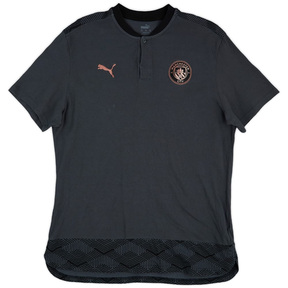 2020-21 Manchester City Puma Polo Shirt - 8/10 - (XXL)