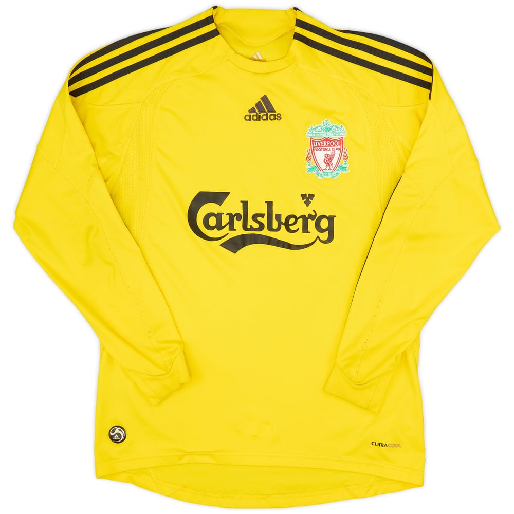 2009-10 Liverpool GK Shirt - 7/10 - (XL.Boys)