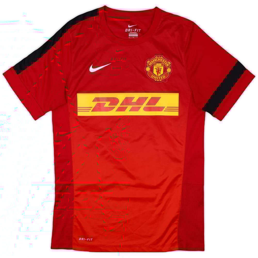 2013-14 Manchester United Nike Training Shirt - 9/10 - (S)