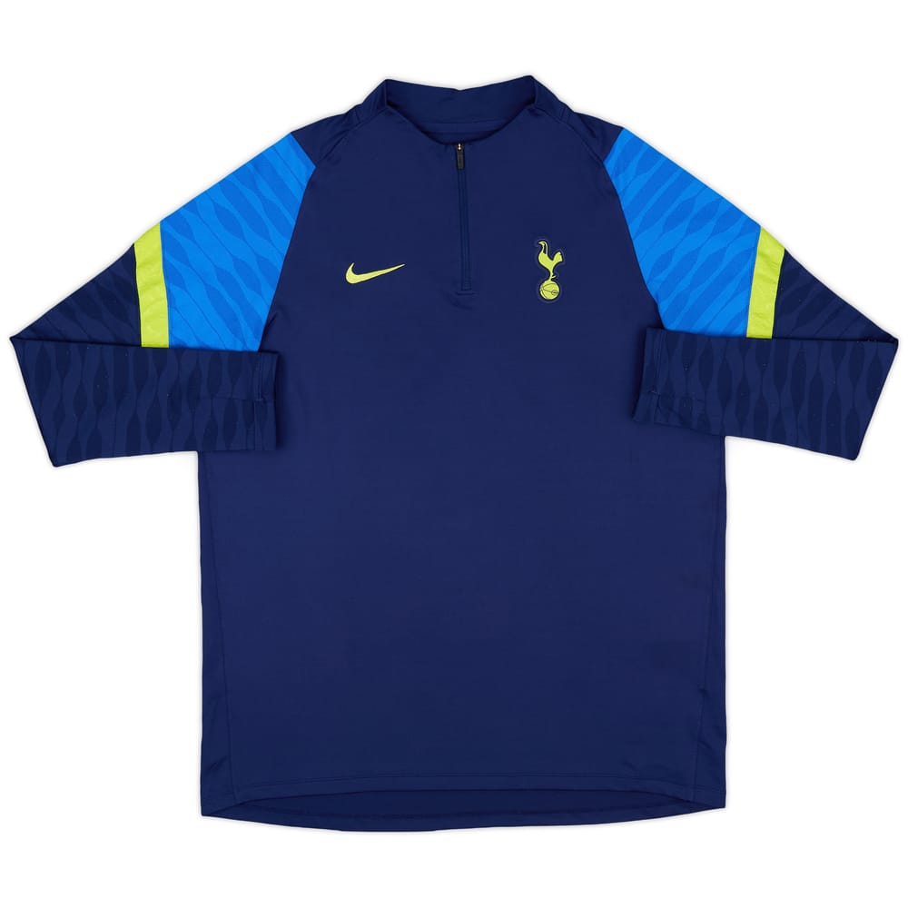 2021-22 Tottenham Nike 1/4 Zip Training Top - 8/10 - (XL)