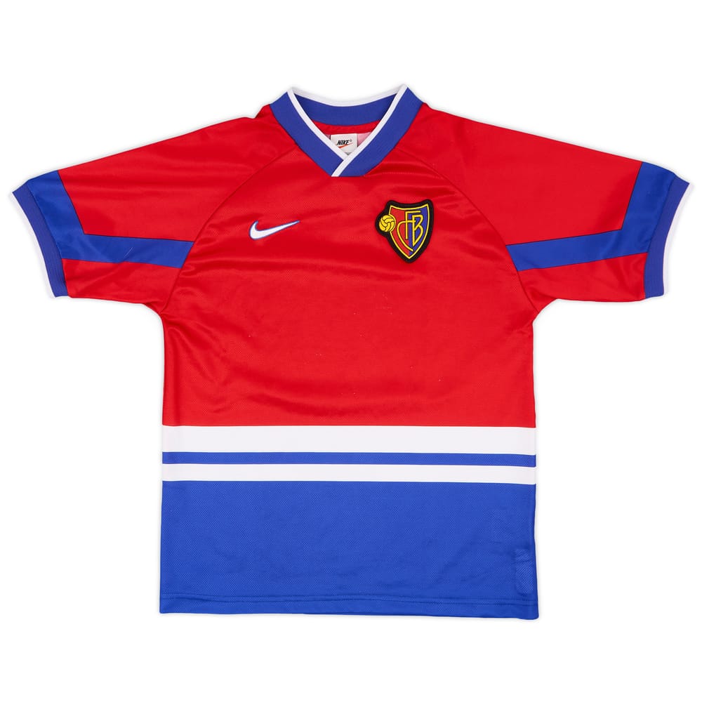 1997-98 FC Basel Home Shirt - 8/10 - (XS)