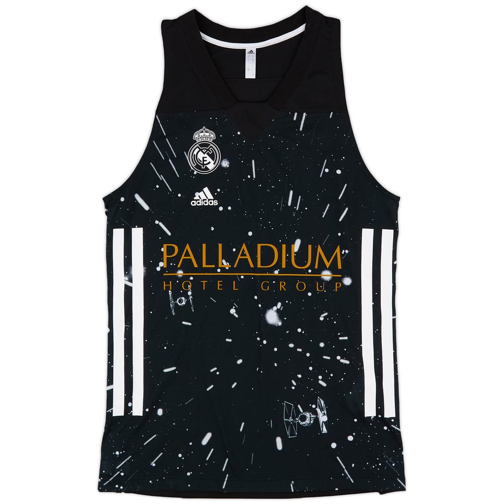 2021-22 Real Madrid adidas Star Wars Basketball Vest - 9/10 - (M)
