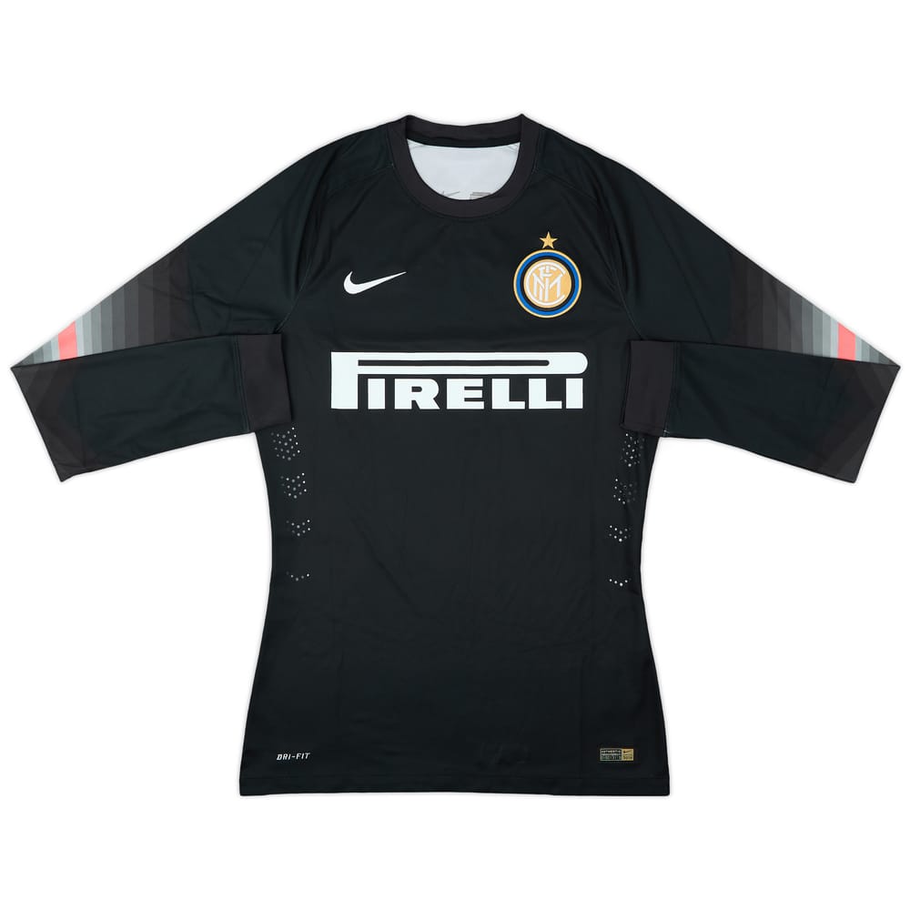 2014-15 Inter Milan Player Issue GK Shirt - 9/10 - (M)