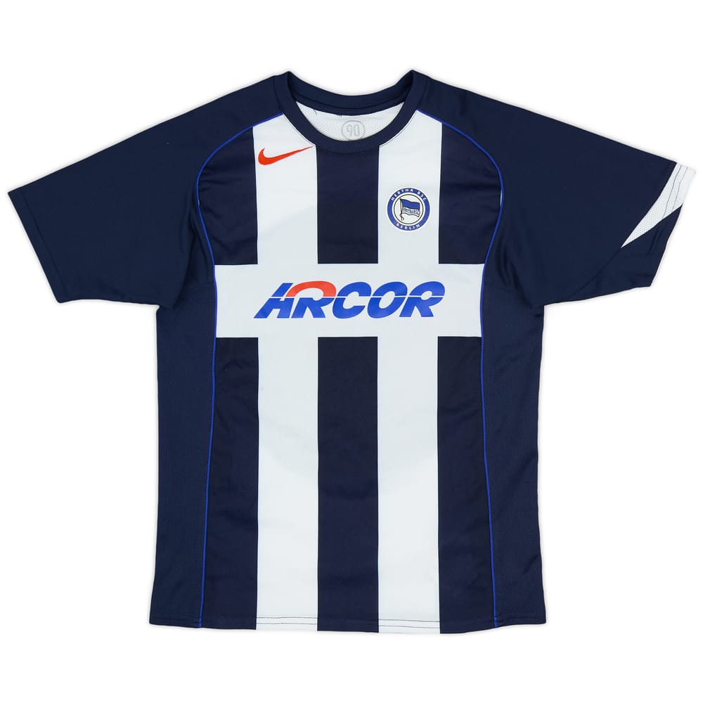 2004-05 Hertha Berlin Home Shirt - 7/10 - (L.Boys)