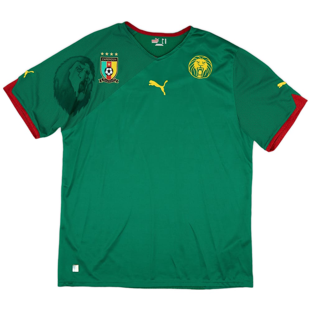 2010-11 Cameroon Home Shirt - 8/10 - (XL)