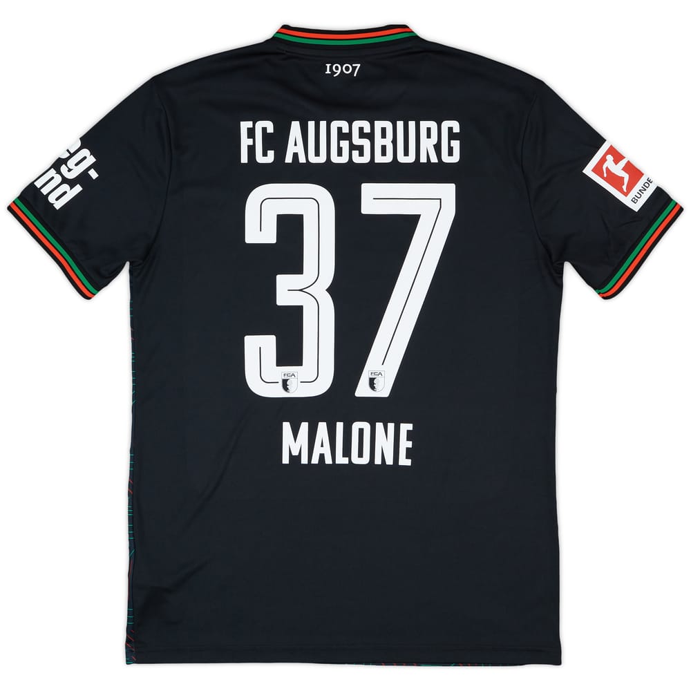 2023-24 Augsburg Match Issue Third Shirt Malone #37