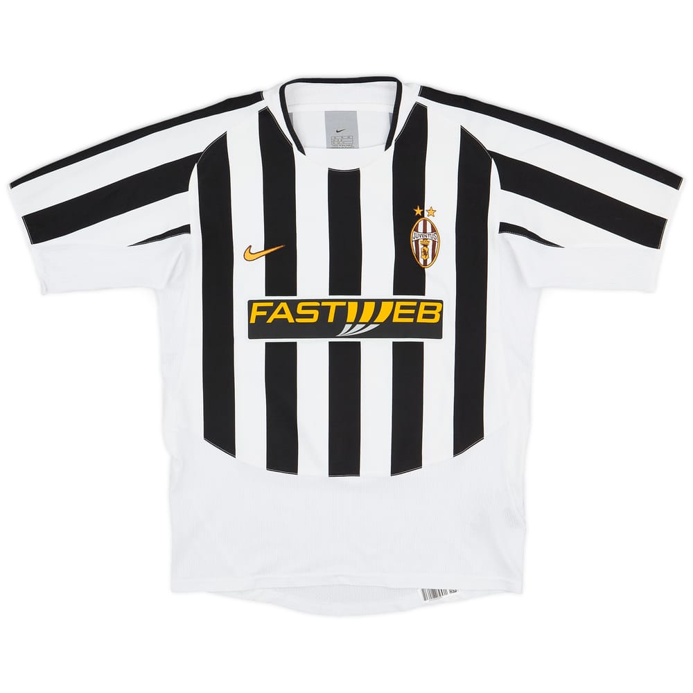 2003-04 Juventus Home Shirt - 7/10 - (XL.Boys)