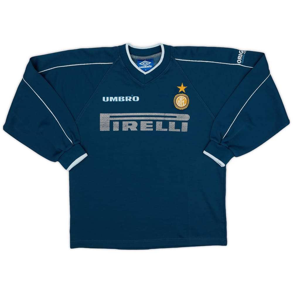 1997-98 Inter Milan Umbro Sweat Top - 6/10 - (M)