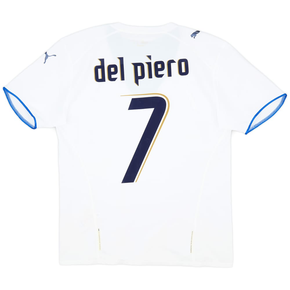 2006 Italy Away Shirt Del Piero #7 - 6/10 - (M)