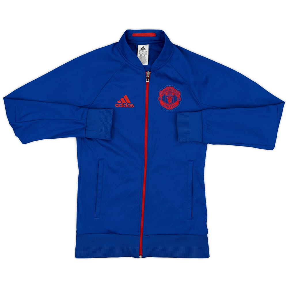 2016-17 Manchester United adidas Track Jacket - 8/10 - (XS)