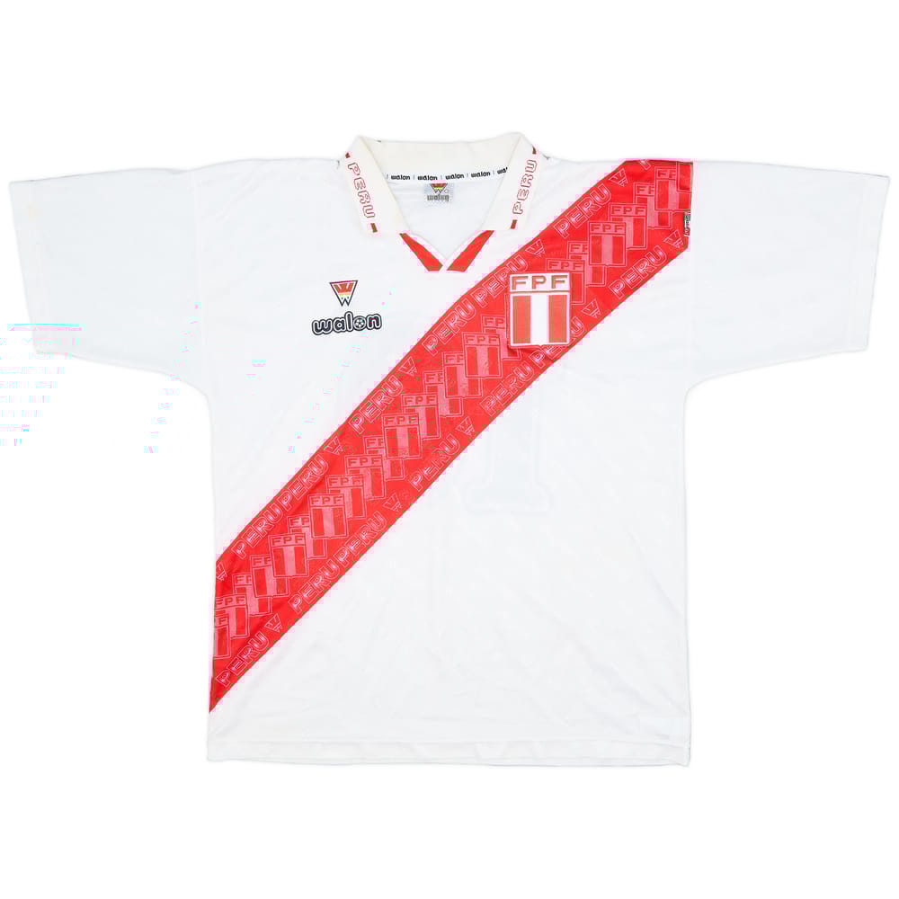 1998-99 Peru Alternate Home Shirt #10 - 9/10 - (L)