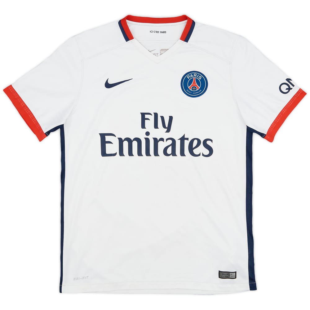 2015-16 Paris Saint-Germain Away Shirt - 8/10 - (M)