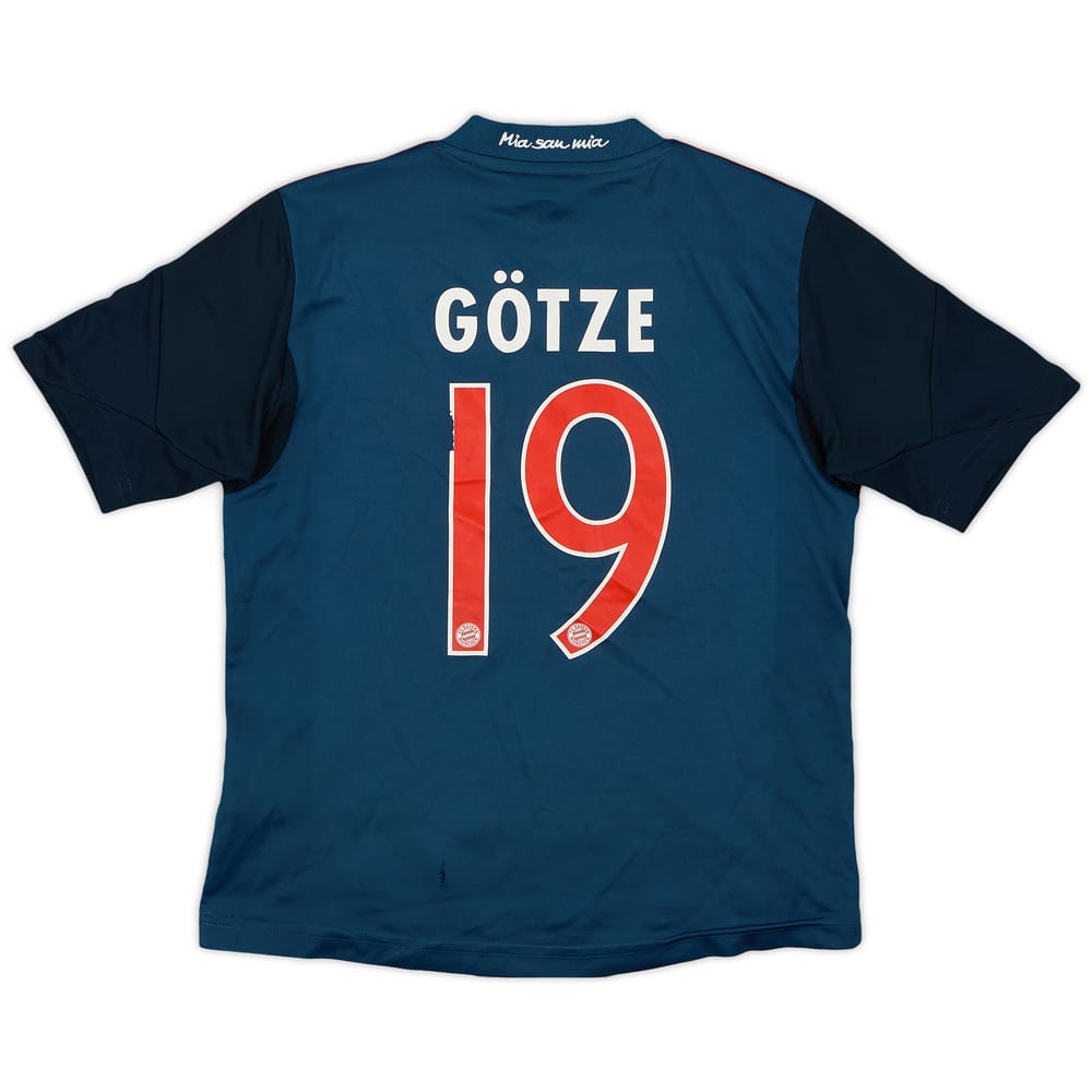2013-14 Bayern Munich Third Shirt Gotze #19 - 5/10 - (S.Boys)