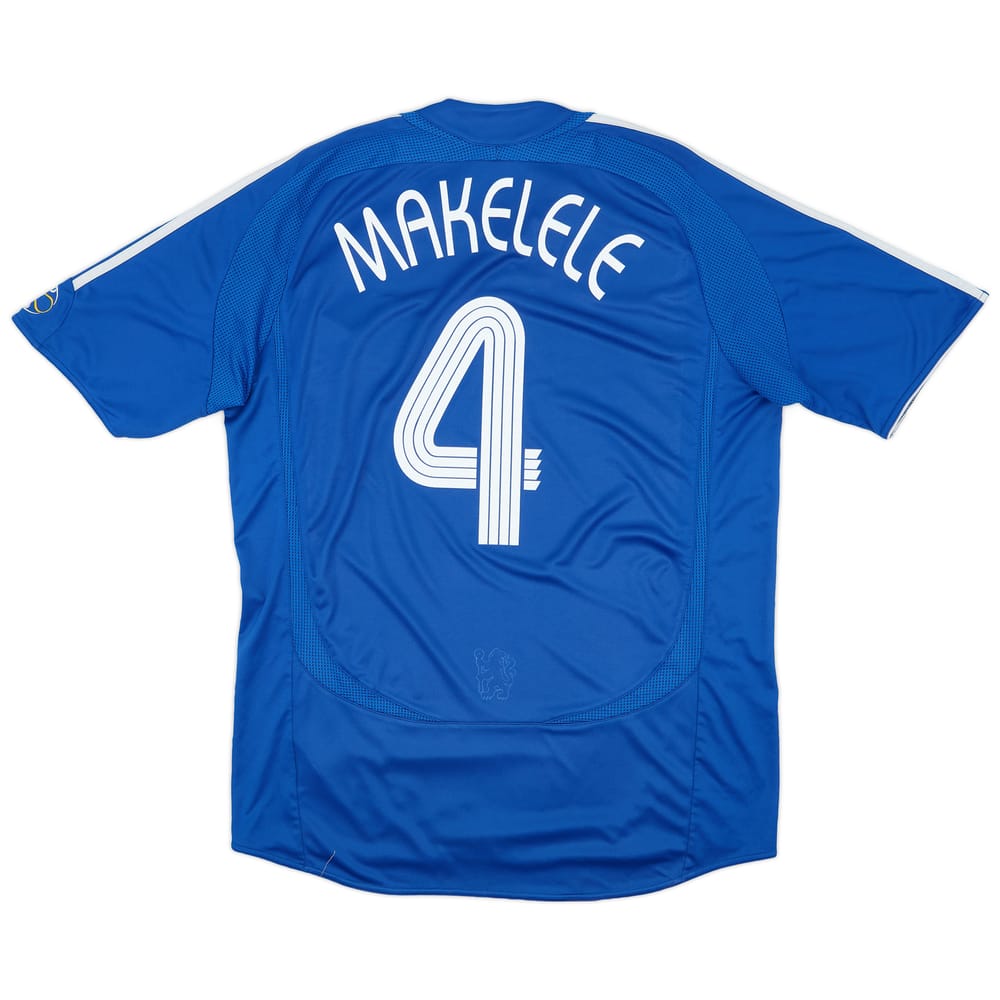 2006-08 Chelsea Home Shirt Makelele #4 - 7/10 - (L)