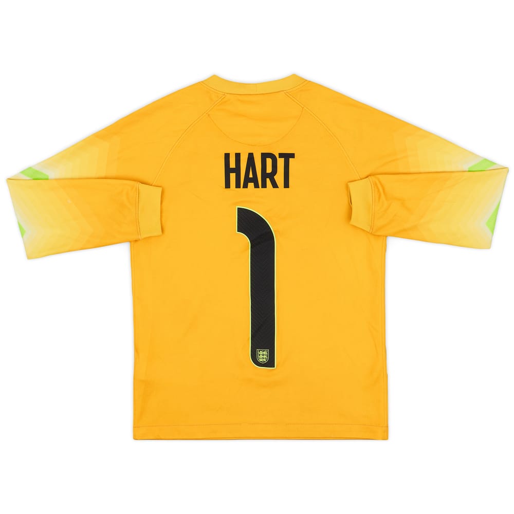 2014-15 England GK Shirt Hart #1 - 4/10 - (S.Boys)