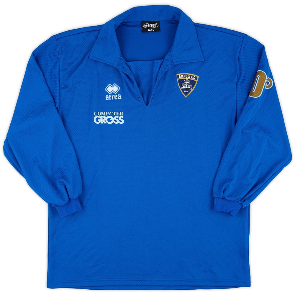 2001-02 Empoli Errea Training L/S Shirt #8 - 8/10 - (XXL)