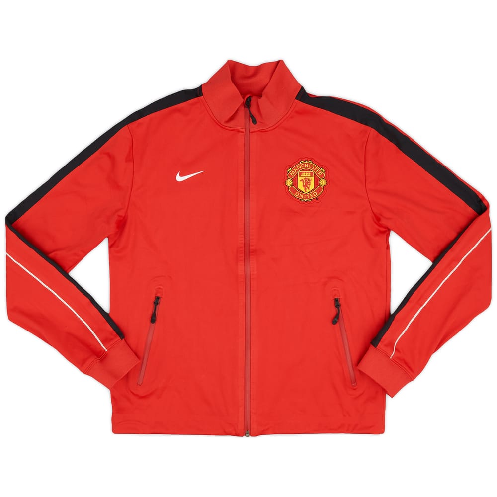 2013-14 Manchester United Nike Track Jacket - 9/10 - (M)