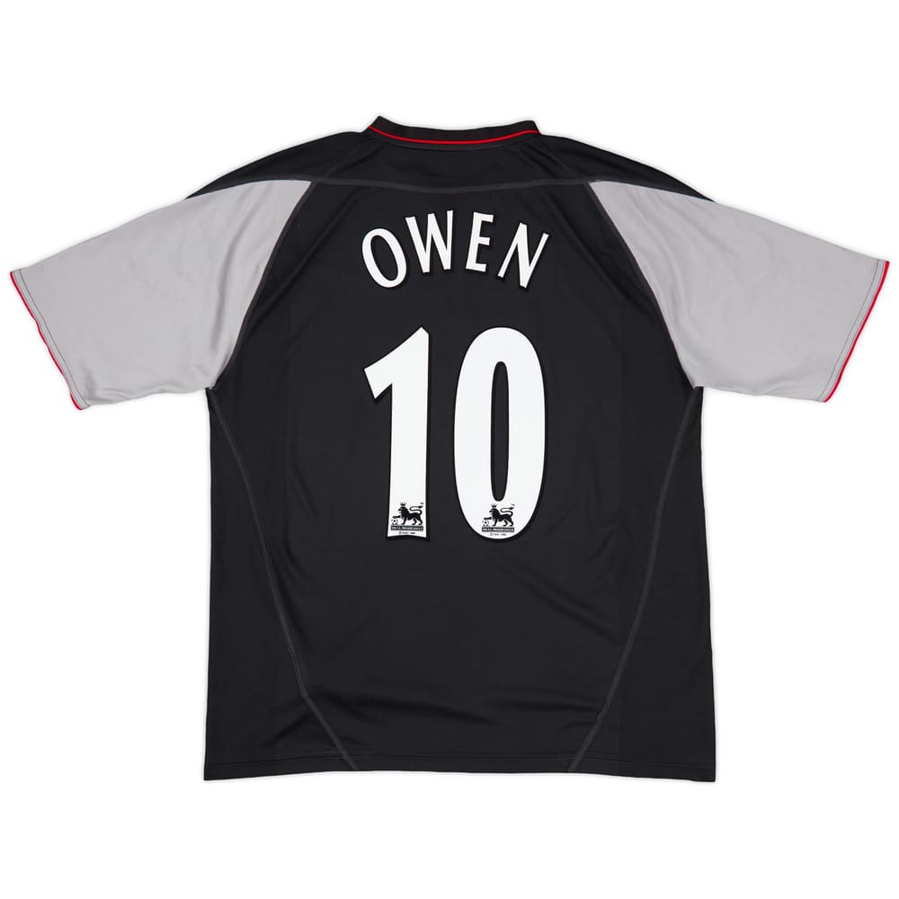 2002-04 Liverpool Away Shirt Owen #10 - 9/10 - (L)