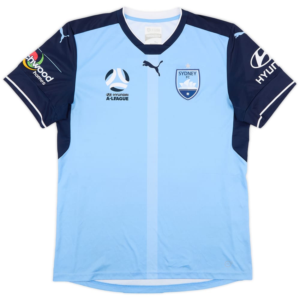 2017-18 Sydney FC Home Shirt - 8/10 - (L)