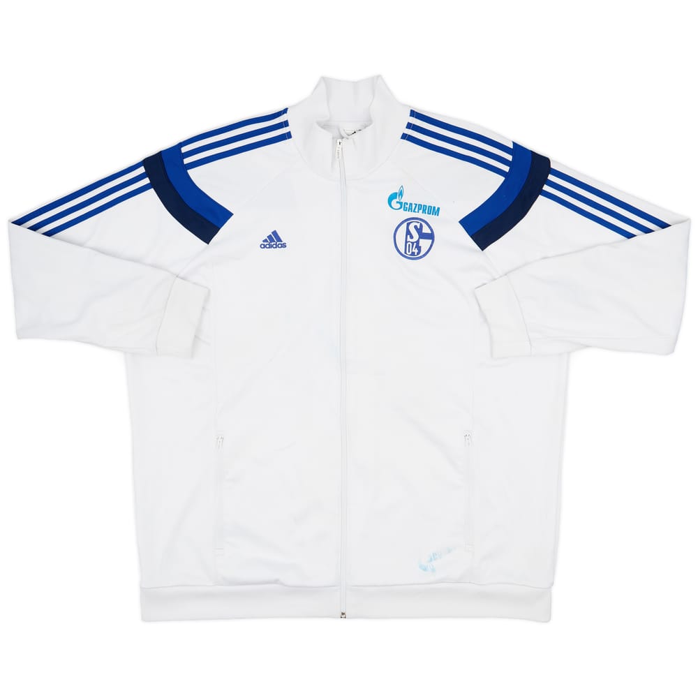2014-15 Schalke adidas Track Jacket - 7/10 - (XXL)