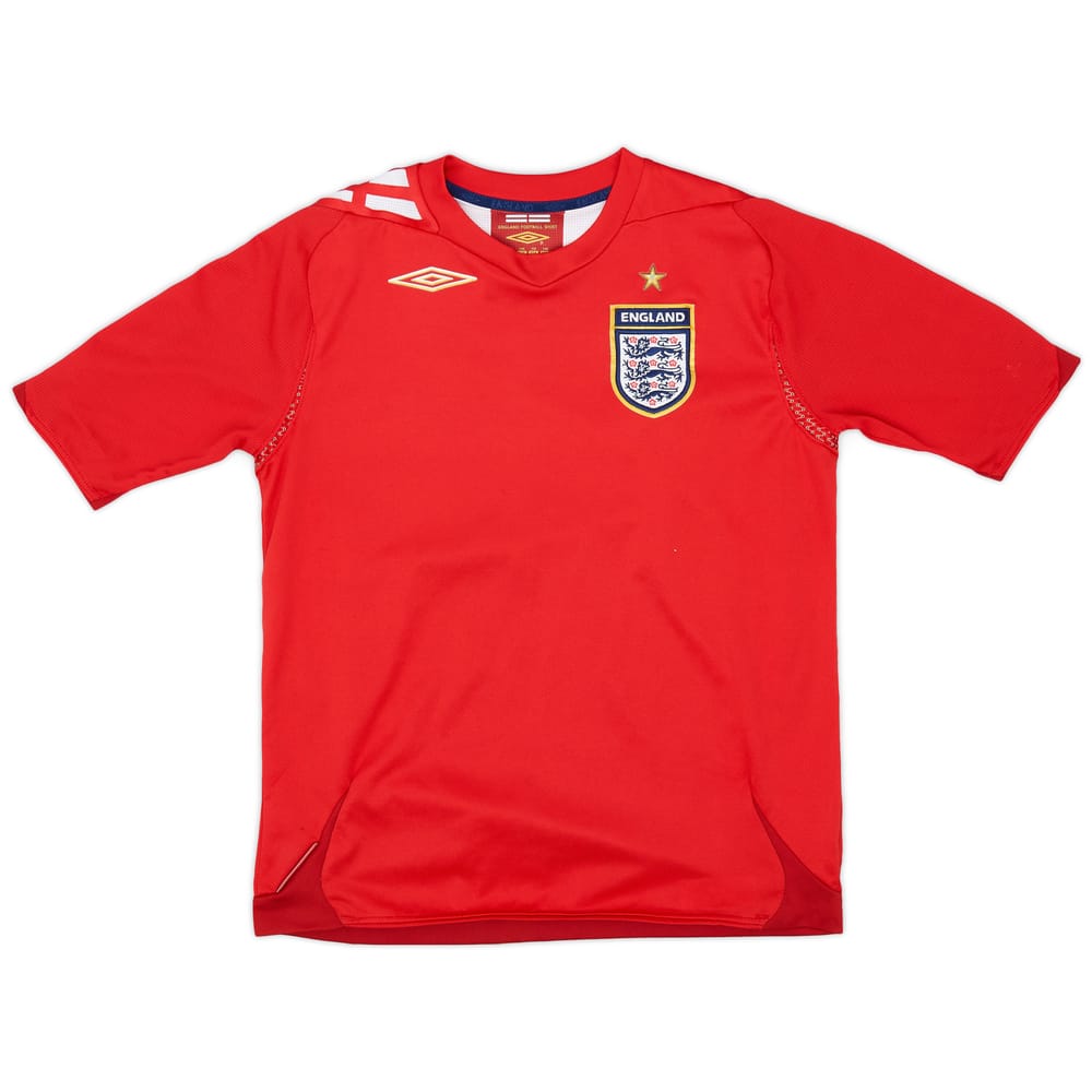2006-08 England Away Shirt - 9/10 - (M.Boys)