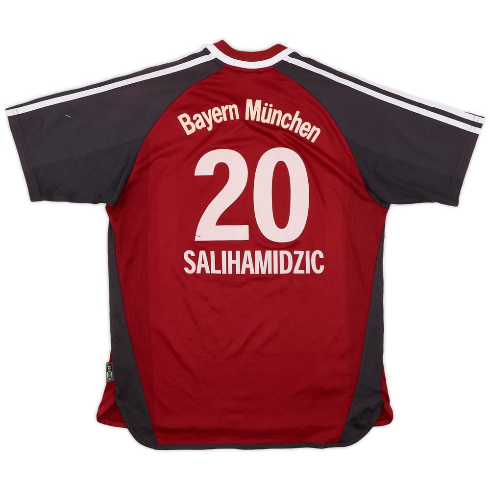 2001-02 Bayern Munich Home Shirt Salihamidzic #20 - 6/10 - (XL.Boys)