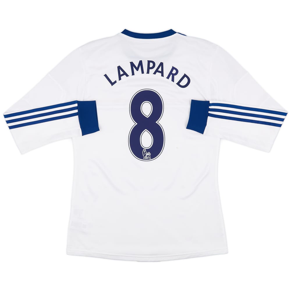 2013-14 Chelsea Player Issue Away L/S Shirt Lampard #8 - 7/10 - (M)