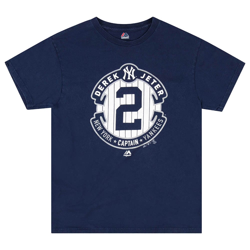 2010s New York Yankees Jeter Majestic Tee M