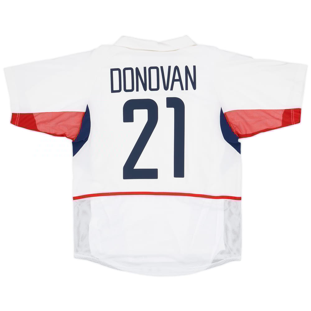 2002-03 USA Player Issue Home Shirt Donovan #21 - 6/10 - (M)