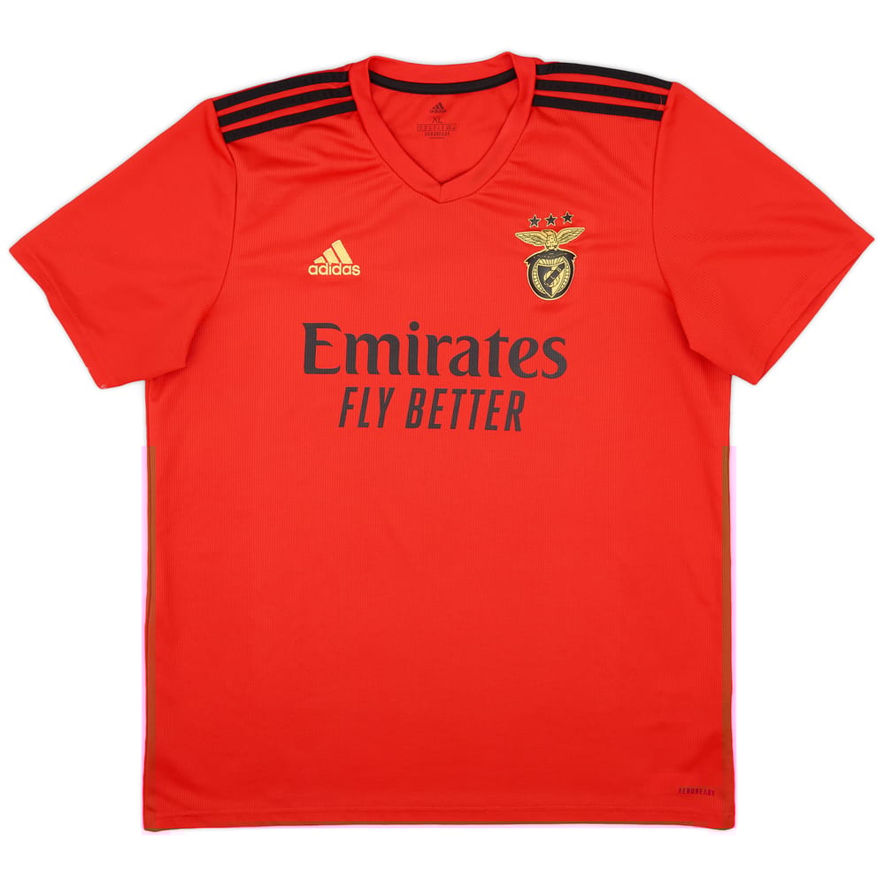 2020-21 Benfica Home Shirt - 9/10 - (XL)