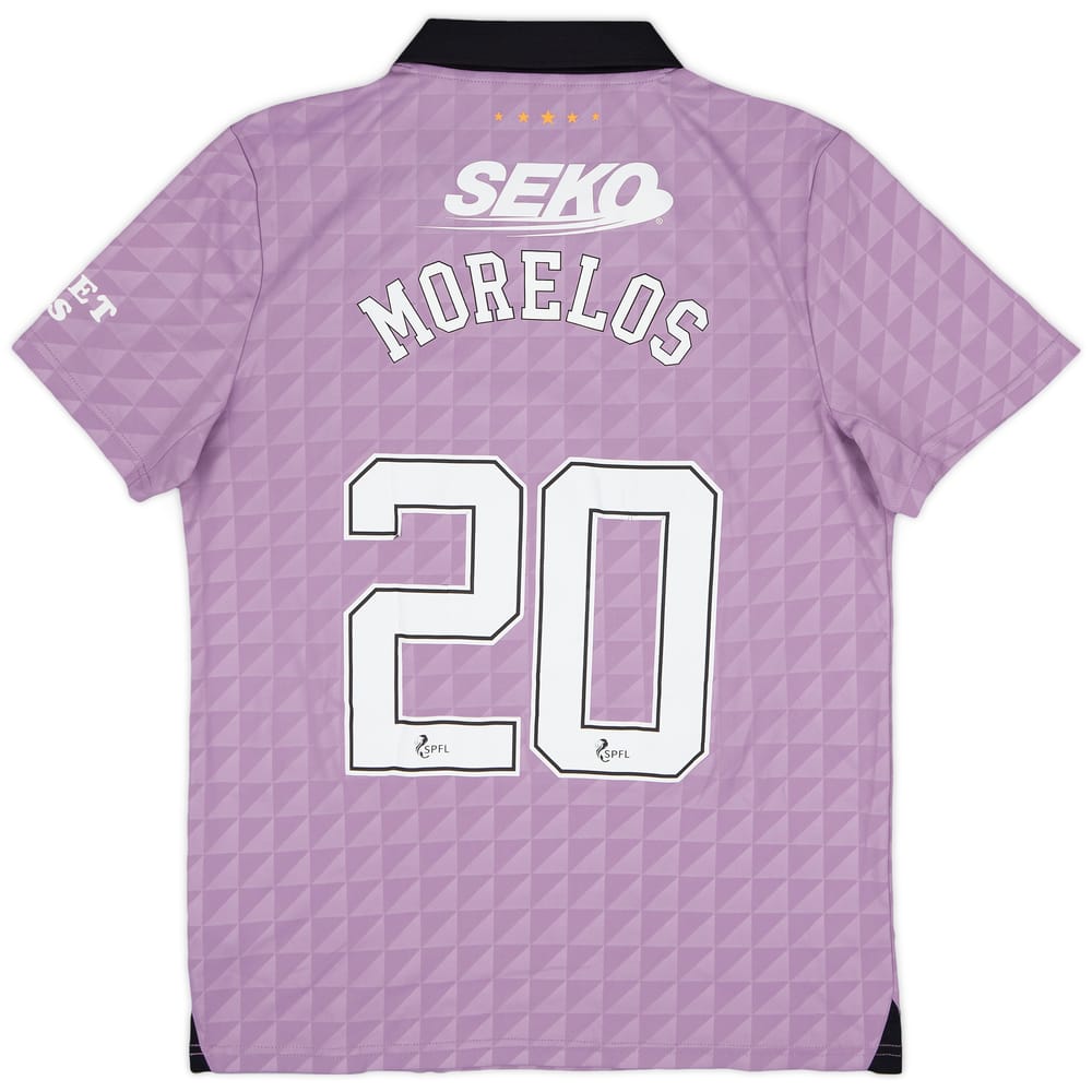 2021-22 Rangers '150 Years Anniversary' Third Shirt Morelos #20 - 5/10 - (M)